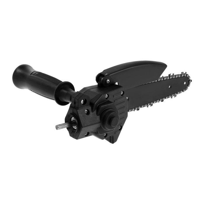 Насадка для дрели ТУНДРА, цепная пила, 150 мм, 1/4 Насадка для дрели ТУНДРА, цепная пила, 150 мм, 1/4", 37 звеньев, 18 зубьев, круглый зуб