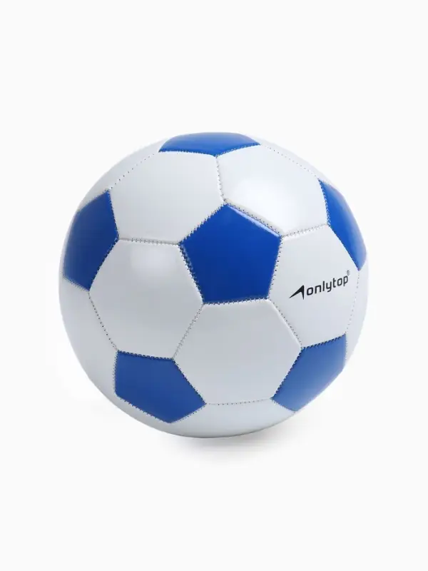 Футбольный мяч ONLYTOP Classic, PVC, машинная сшивка, 32 панели, р.5