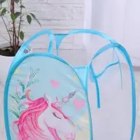 Корзина для хранения игрушек &laquo;Единорог&raquo; 57&times;34&times;34 см
