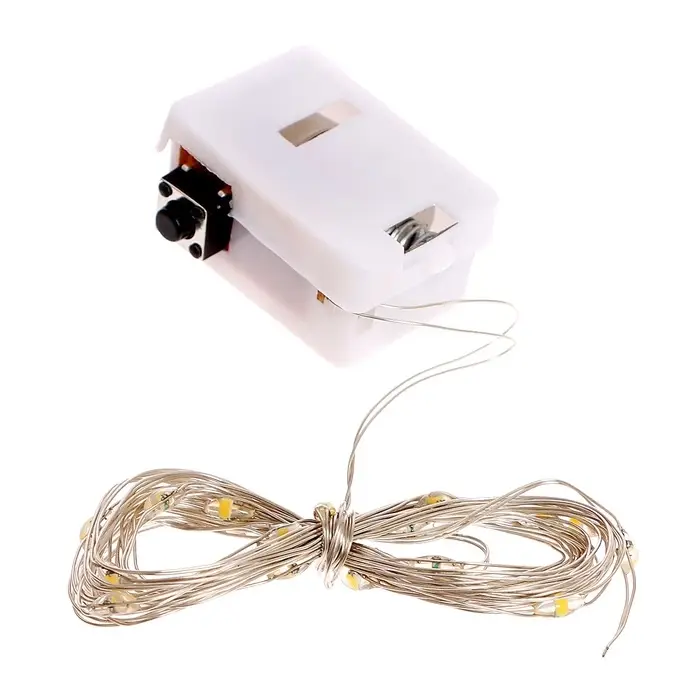 Набор для опытов &laquo;Новогодняя гирлянда&raquo;, снежинки и снег