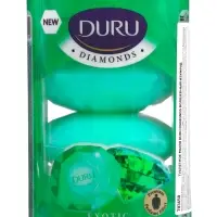 Туалетное мыло DURU DIAMONDS &laquo;Изумруд&raquo;, 4&times;90 г