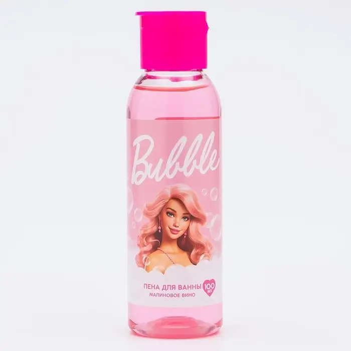 Пена для ванны Bubble, 100 мл, аромат малинового вина, Beauty Fox Пена для ванны Bubble, 100 мл, аромат малинового вина, Beauty Fox