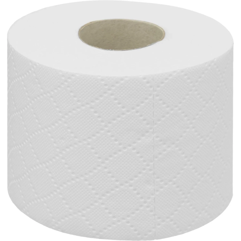 Бумага туалетная Luscan Deluxe 3сл белая цел втул 19,37м 155л 24рул/уп_Спб