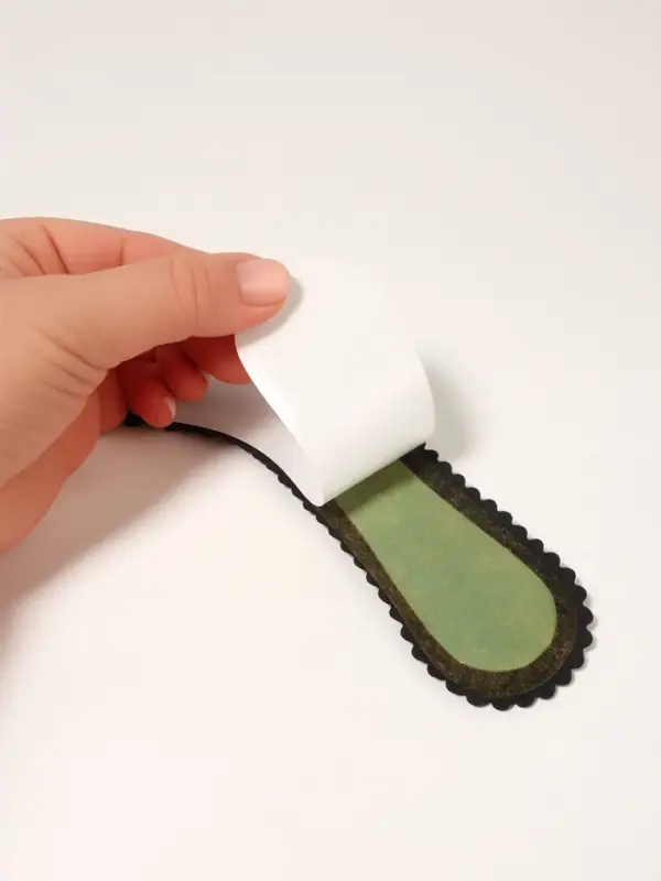 Полустельки для обуви, универсальные, на клеевой основе, 20 см, пара, чёрные