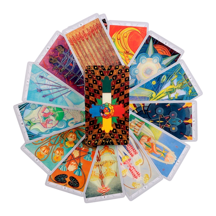 Карты Таро Карты Таро "Тота Алистера Кроули", 78 л, карта 6.6 х 12 см