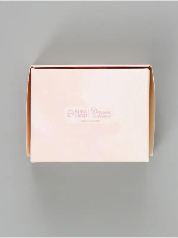 Коробка подарочная складная &laquo;Подарок&raquo;, 10&times;8&times;3.5 см, с окном