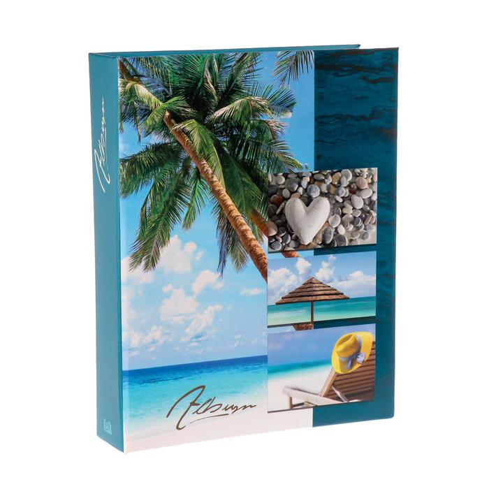 Фотоальбом Фотоальбом "Пляж" на 72 фото, 36 листов, 15х21 см