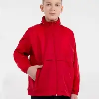 Ветровка детская Surf Kids, красная, на рост 106-116 см (6 лет)