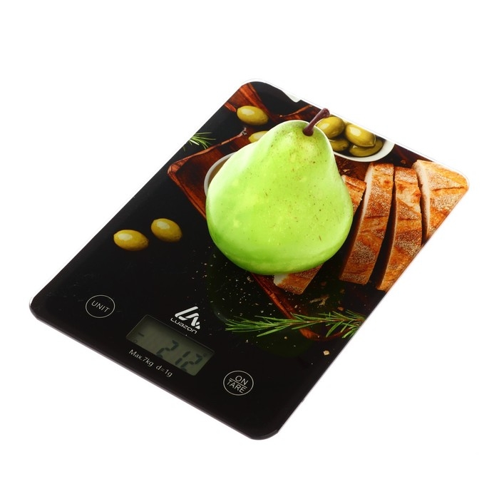 Весы кухонные Luazon LVK-701  Весы кухонные Luazon LVK-701 "Италия", электронные, до 7 кг