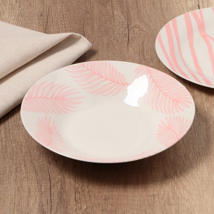 Глубокая тарелка керамическая «И пусть весь мир подождет», 20.5 см, 550 мл Глубокая тарелка керамическая «И пусть весь мир подождет», 20.5 см, 550 мл