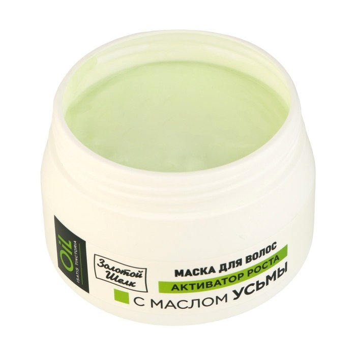 Маска для волос Маска для волос "Золотой Шелк" с маслом Усьмы активатор роста, 300 мл