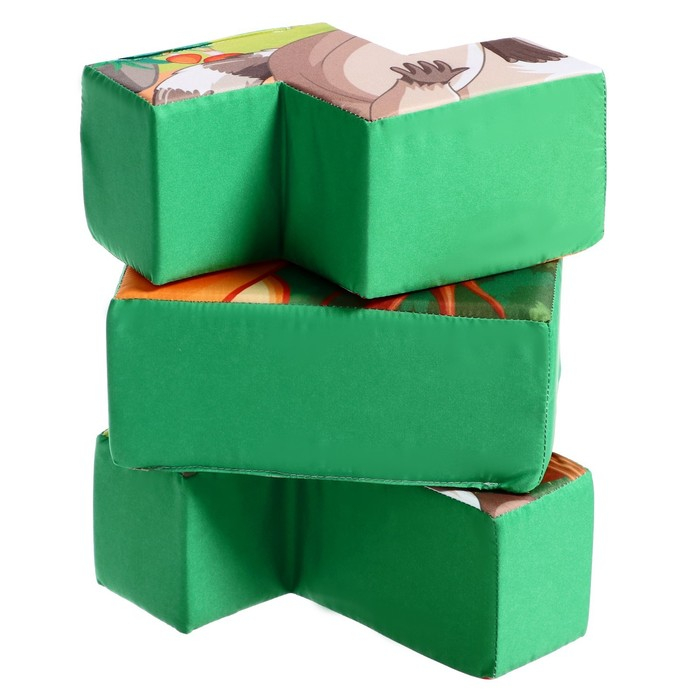 Мягкий развивающий пазл «Лисичка», 9 элементов Мягкий развивающий пазл «Лисичка», 9 элементов