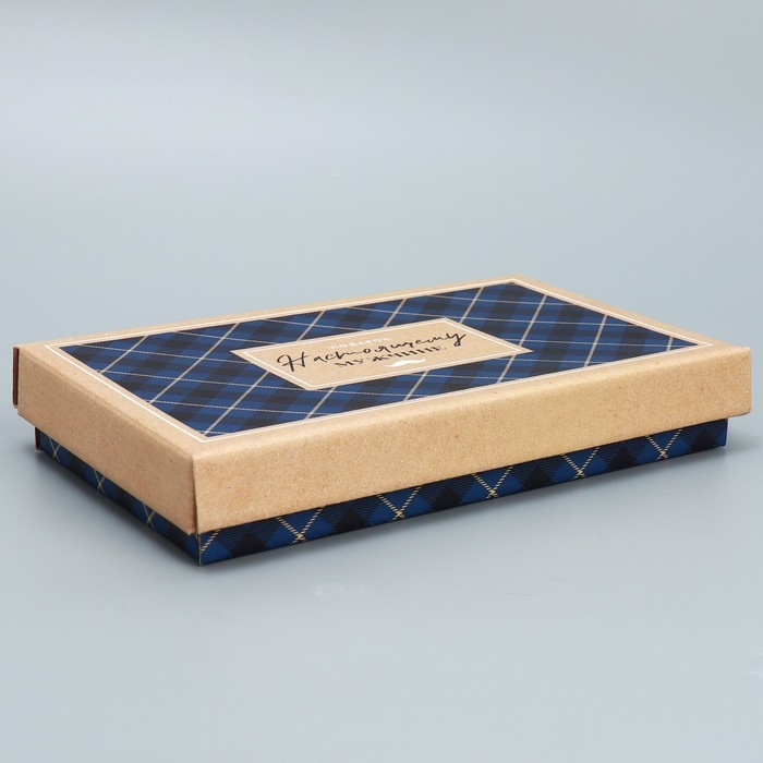 Коробка подарочная складная, упаковка, «Настоящему мужчине», 25.5 х 15 х 4 см Коробка подарочная складная, упаковка, «Настоящему мужчине», 25.5 х 15 х 4 см