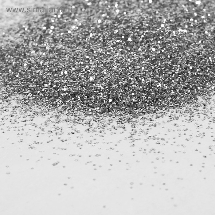 Наполнитель для шара «Блёстки», 0.4 мм, 500 г, цвет серебряный Наполнитель для шара «Блёстки», 0.4 мм, 500 г, цвет серебряный