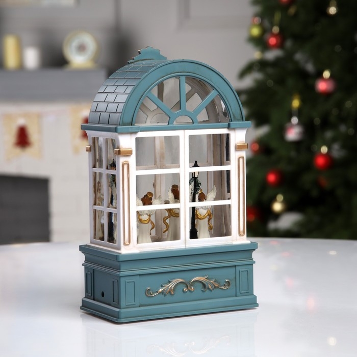 Светодиодная фигура «Ангелы в арке» 13.5 × 22 × 7.8 см, пластик, батарейки ААх3 (не в комплекте), USB, свечение тёплое белое Светодиодная фигура «Ангелы в арке» 13.5 × 22 × 7.8 см, пластик, батарейки ААх3 (не в комплекте), USB, свечение тёплое белое