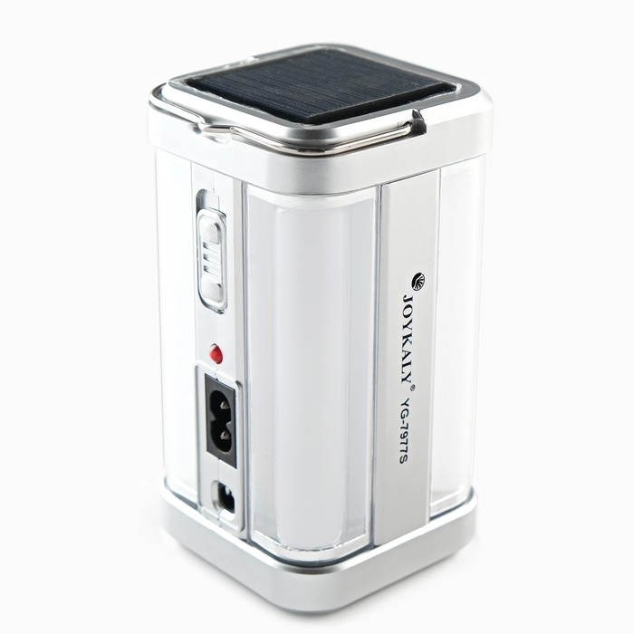 Фонарь кемпинговый аккумуляторный, 7.2 Вт, 1100 мАч, LED, солн. батарея, 7 х 6,8 х 12,5 см Фонарь кемпинговый аккумуляторный, 7.2 Вт, 1100 мАч, LED, солн. батарея, 7 х 6,8 х 12,5 см