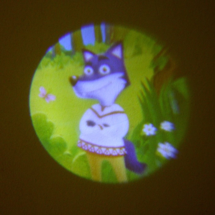 Проектор-фонарик, свет, цвета МИКС Проектор-фонарик, свет, цвета МИКС