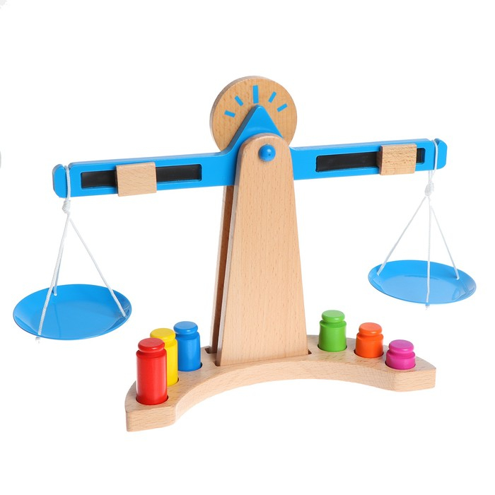 Деревянная игрушка «Весы» Деревянная игрушка «Весы»