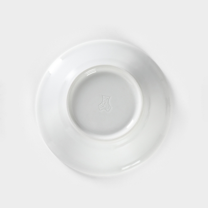 Салатник фарфоровый «Ромашка», 360 мл, d=14,5 см, цвет белый