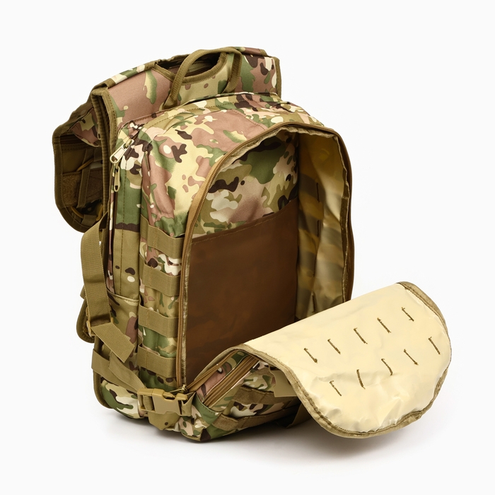 Рюкзак тактический Рюкзак тактический "Storm tactic" мужской, стропы MOLLE, 40 л, камуфляж мультикам