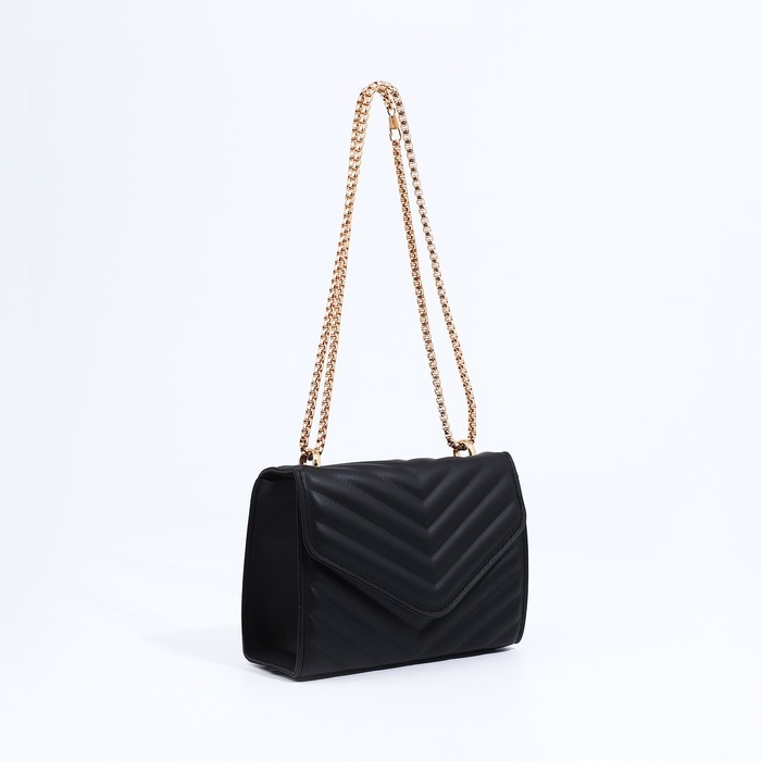 Сумка-мессенджер на магните, цвет чёрный Сумка-мессенджер на магните, цвет чёрный