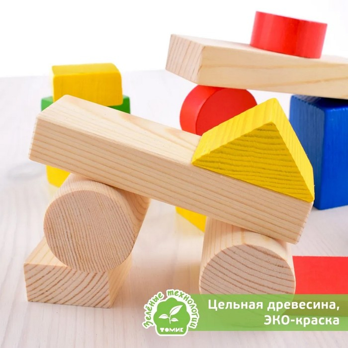 Конструктор «Цветной» 43 элемента Конструктор «Цветной» 43 элемента