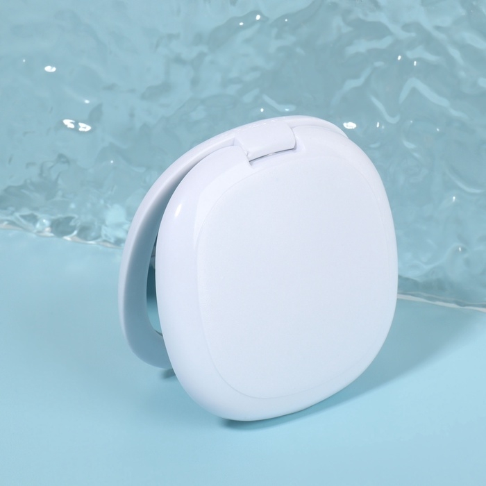 Зеркало складное «Романтика», 7,5 × 7,5 см, цвет розовый Зеркало складное «Романтика», 7,5 × 7,5 см, цвет розовый