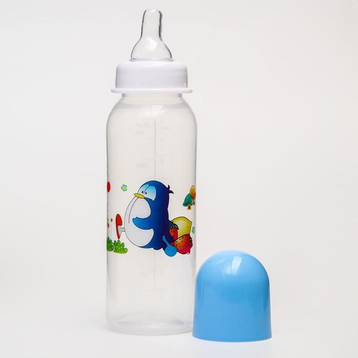 Бутылочка для кормления «Весёлые животные», классическое горло, 250 мл., от 3 мес., цвета МИКС Бутылочка для кормления «Весёлые животные», классическое горло, 250 мл., от 3 мес., цвета МИКС