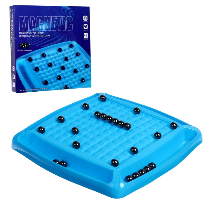 Настольная игра  Настольная игра "Магнитный бой", 32 магнита, доска 28.3 х 28.3 см