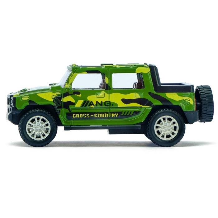 Машина металлическая «Армия», масштаб 1:43, инерция, МИКС Машина металлическая «Армия», масштаб 1:43, инерция, МИКС