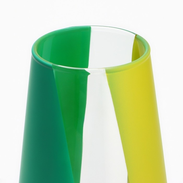 Ваза для цветов «Геометрия» стеклянная, 26 см, 1,7 л. Ваза для цветов «Геометрия» стеклянная, 26 см, 1,7 л.