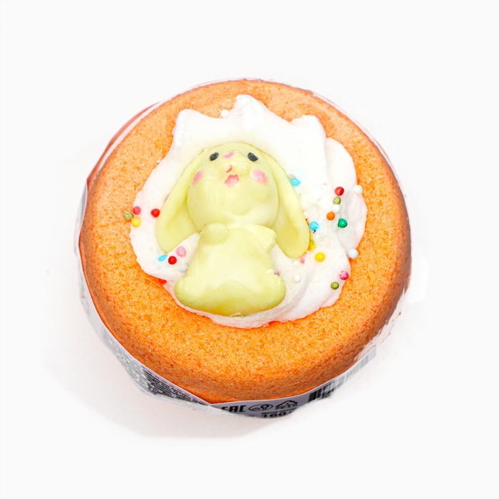 Бомбочка для ванн Happyki "Ушастики"с пеной и игрушкой МИКС, 160 г