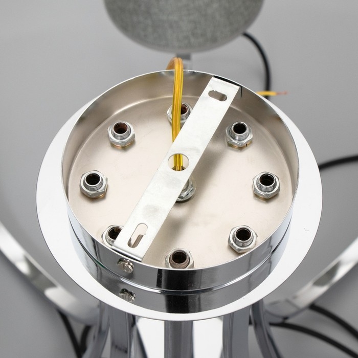 Люстра 2794/8 E27 40Вт хром 80х80х32 см BayerLux Люстра 2794/8 E27 40Вт хром 80х80х32 см BayerLux