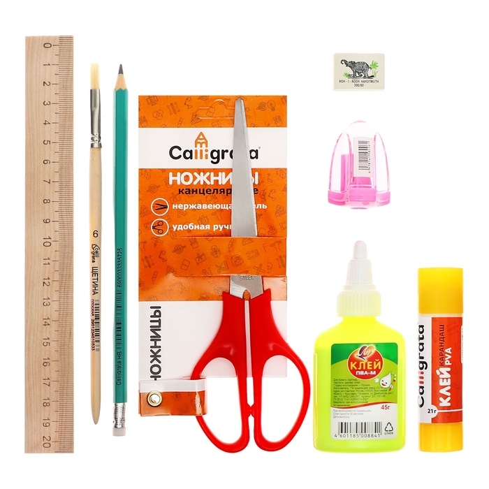 Папка для труда А4, с ручками, раскладная на липучке, текстильная, 10 предметов "Аниме"