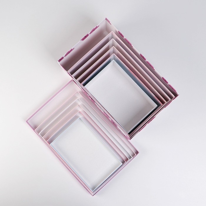 Набор коробок 6 в 1, упаковка подарочная, «Girls», 20 х 12.5 х 7.5 ‒ 32.5 х 20 х 12.5 см