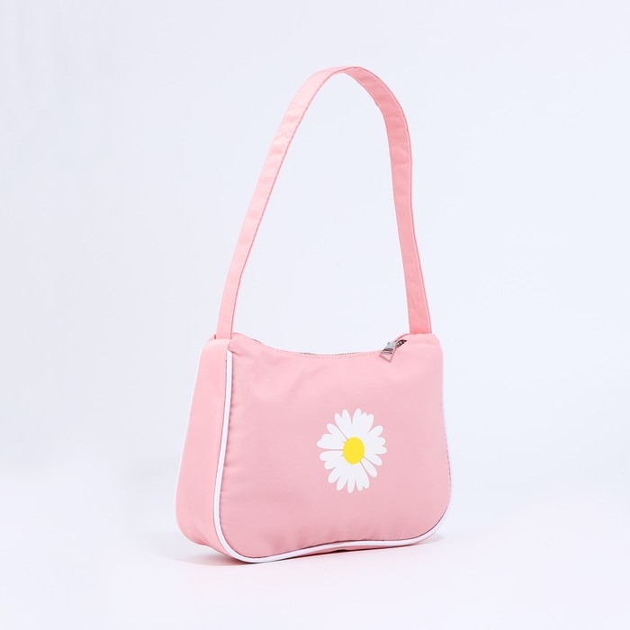 Сумка молодёжная на молнии, цвет розовый Сумка молодёжная на молнии, цвет розовый