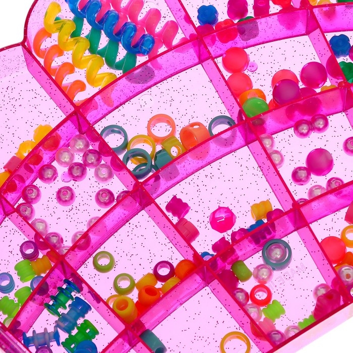 Набор парикмахера «Креатив» с аксессуарами для волос + аппарат для плетения Набор парикмахера «Креатив» с аксессуарами для волос + аппарат для плетения