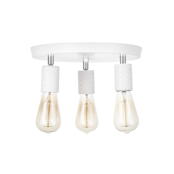 Спот Спот "Скин" 3хЕ27 40Вт белый 30х30х16см