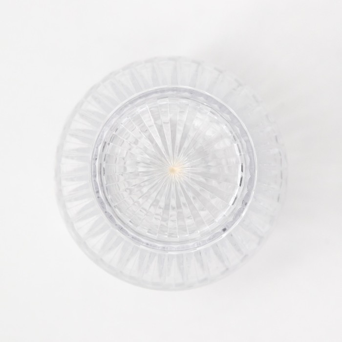 Ночник Ночник "Кристалл" LED от батареек 3хLR1130 прозрачный 6х6х10 см RISALUX