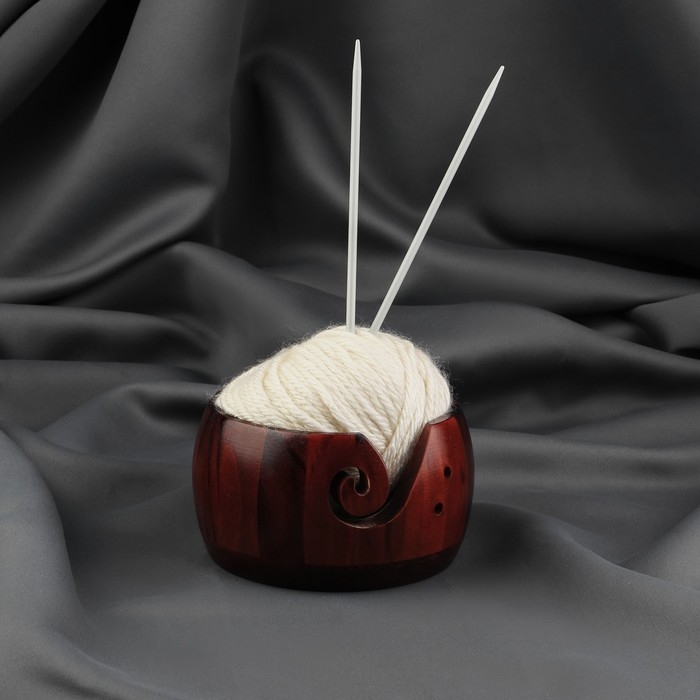 Клубочница, d = 15 × 8 см, цвет коричневый Клубочница, d = 15 × 8 см, цвет коричневый