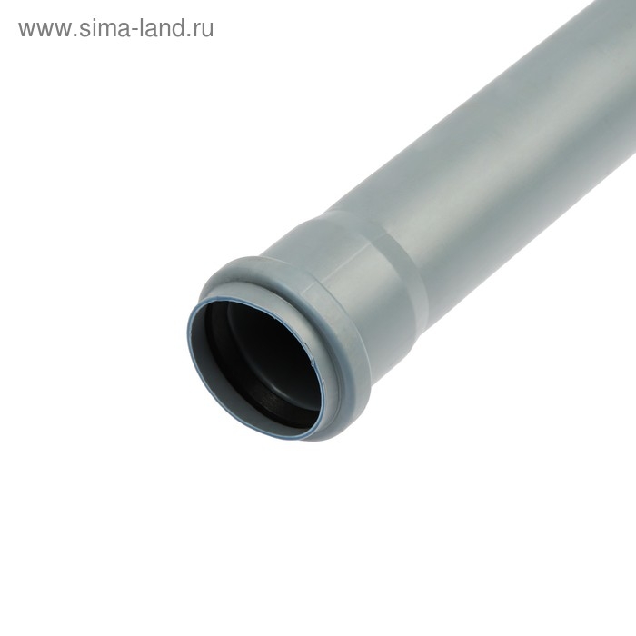 Труба канализационная FLEXTRON, внутренняя d=50 мм, толщина 1.8 мм, 2000 мм Труба канализационная FLEXTRON, внутренняя d=50 мм, толщина 1.8 мм, 2000 мм