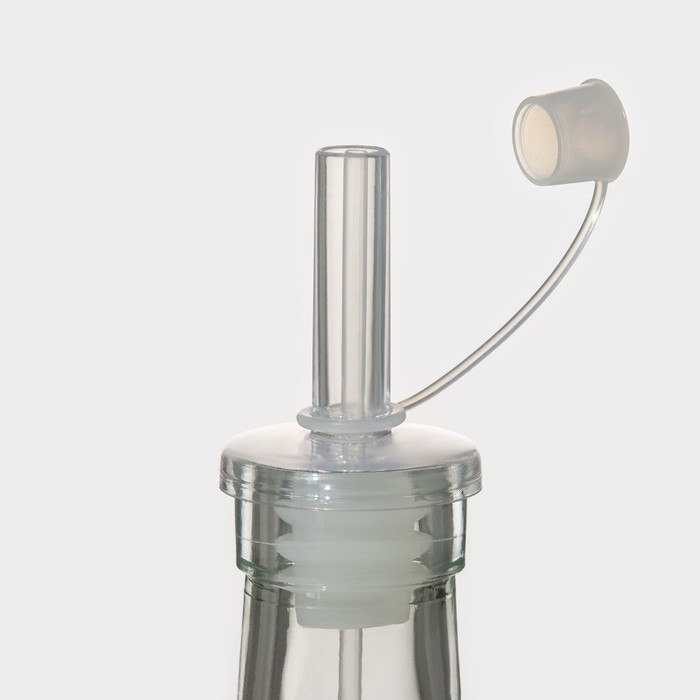 Бутылка стеклянная для соусов и масла Доляна «Олива», 200 мл, 4,5×29 см Бутылка стеклянная для соусов и масла Доляна «Олива», 200 мл, 4,5×29 см