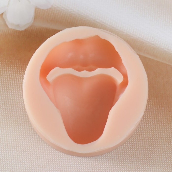 Молд силикон Молд силикон "Рот с языком"5,7х5х2,4 см