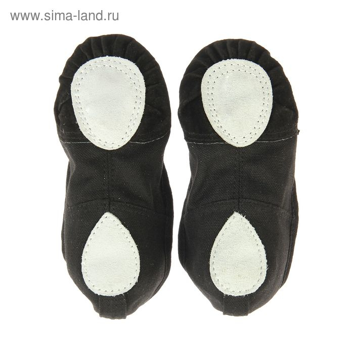 Балетки спортивные, р. 24, длина стопы 16 см, цвет чёрный Балетки спортивные, р. 24, длина стопы 16 см, цвет чёрный