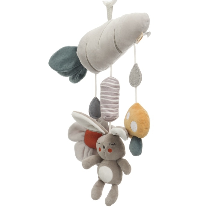 Подвеска - погремушка «Зайка Бонни», пищит, шуршит, на кроватку, коляску, Крошка Я Подвеска - погремушка «Зайка Бонни», пищит, шуршит, на кроватку, коляску, Крошка Я