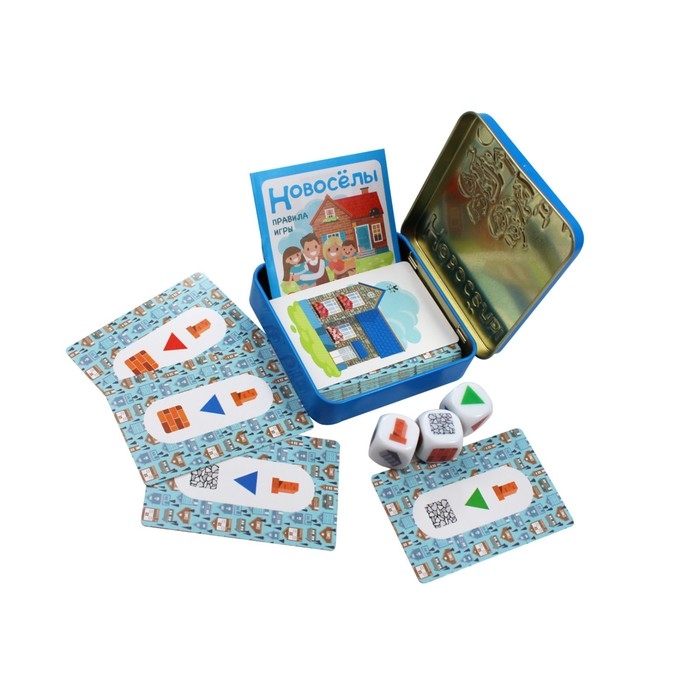 Настольная игра «Новоселы» Настольная игра «Новоселы»