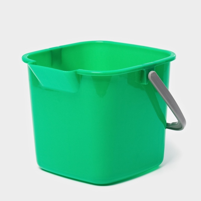 Ведро для уборки, 2.8 л, 17.6×18.5×15 см, зелёный