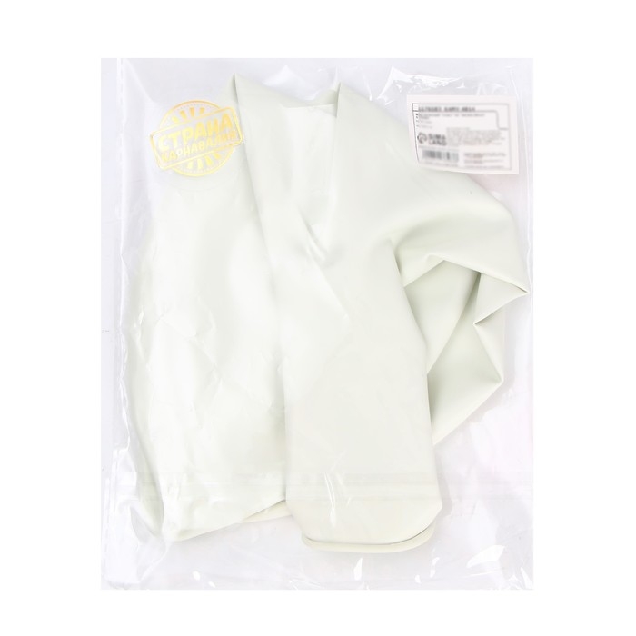 Шар латексный 32 Шар латексный 32" «Гигант», пастель, 1 шт., цвет белый