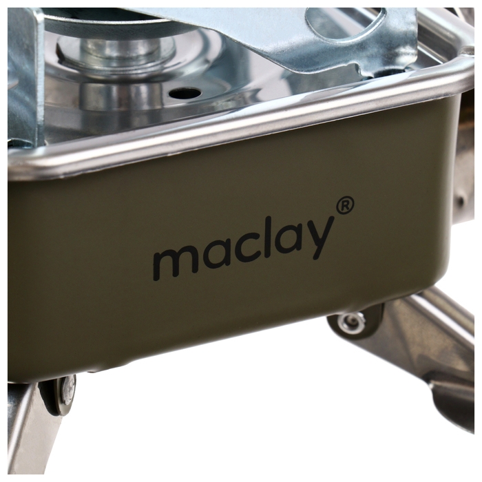Плита газовая Maclay Краб 15 х 15 х 9 см для кемпинга Плита газовая Maclay Краб 15 х 15 х 9 см для кемпинга