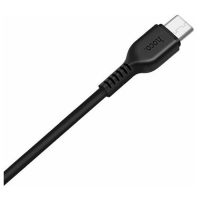 Кабель Hoco X20, Type-C - USB, 3 А, 3 м, PVC оплетка, чёрный